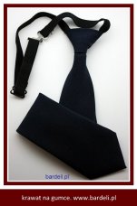 Krawaty mundurowe na gumkę Bardeli